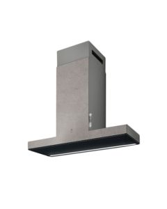 Elica PRF0146260 HAIKU CONCRETE/A/90 Cappa a parete da 90 cm in Gress effetto cemento versione Aspirante