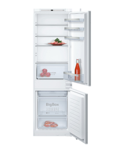 Neff KI7862S30S - Frigorifero Combinato da Incasso Porta a Traino NoFrost Classe A++