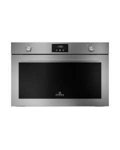 Opera Italiana OMG96D1F4F Serie Morricone - Forno gas ventilato 90 cm Inox - 125 L. - 5 funzioni - 2 manopole - Porta fredda