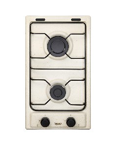 Delonghi FFS 32 D - Piano cottura gas 30 cm Family Pianale smaltato 2 fuochi